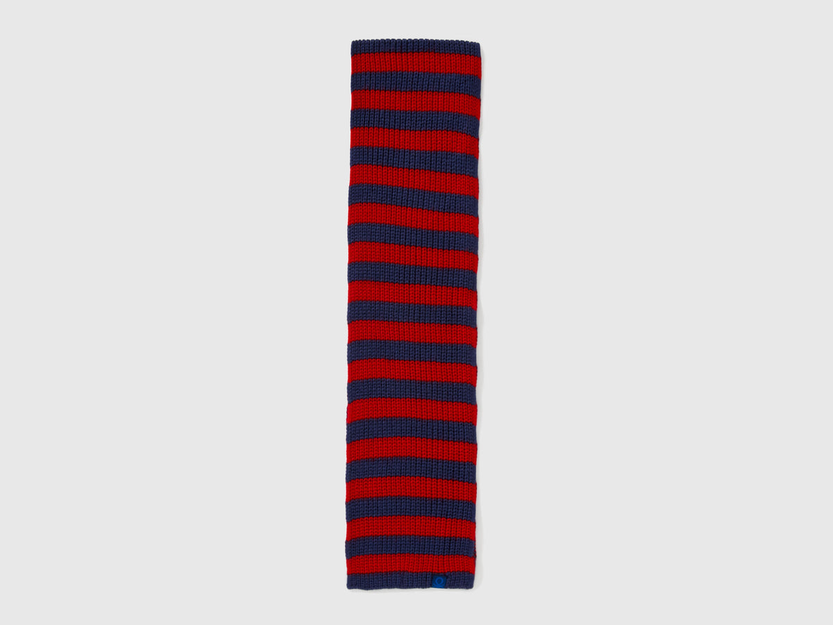 Sciarpa a righe multicolor