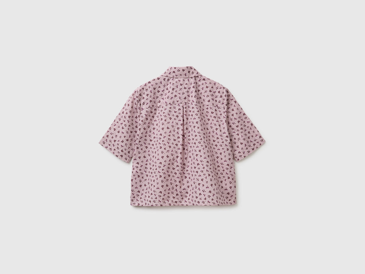 Camicia fantasia a manica corta