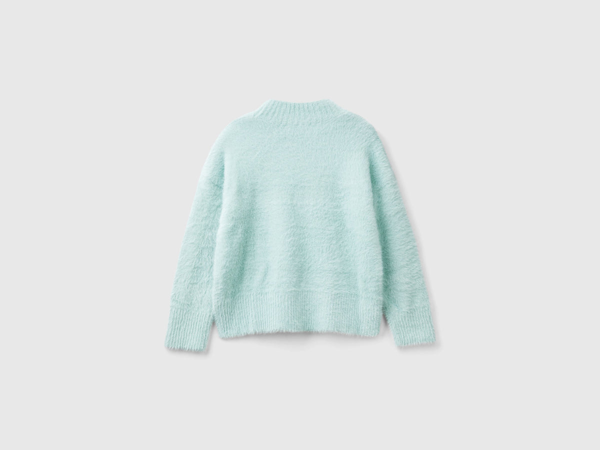 Maglia in filato peloso