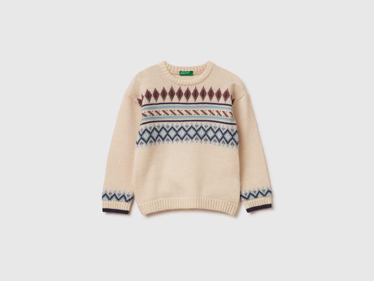 Maglione jacquard