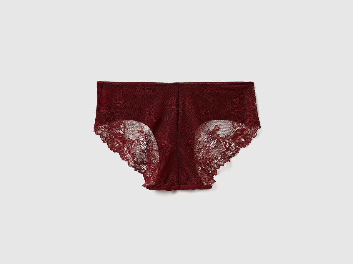 Slip stretch con pizzo