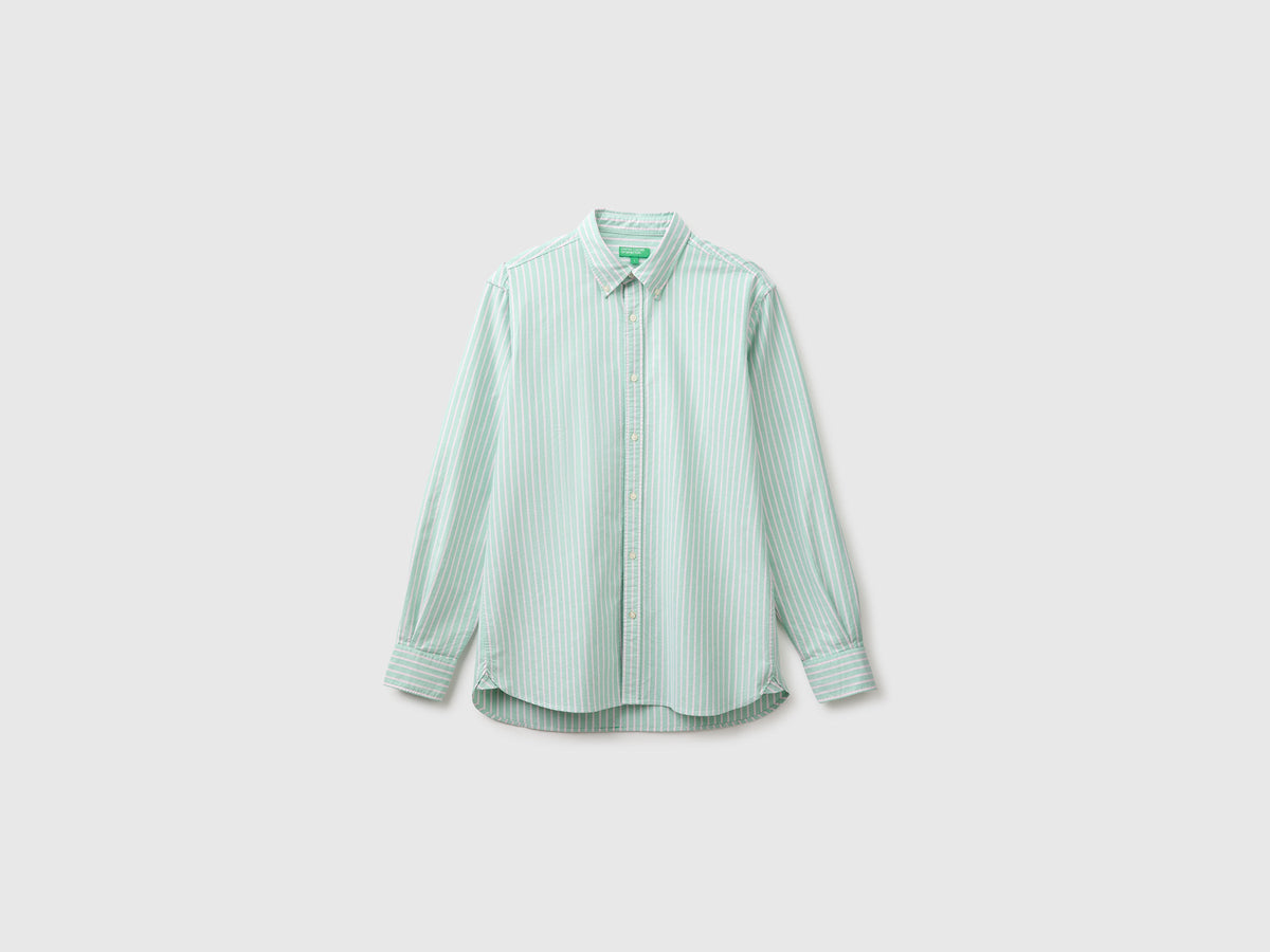 Camicia a righe button down