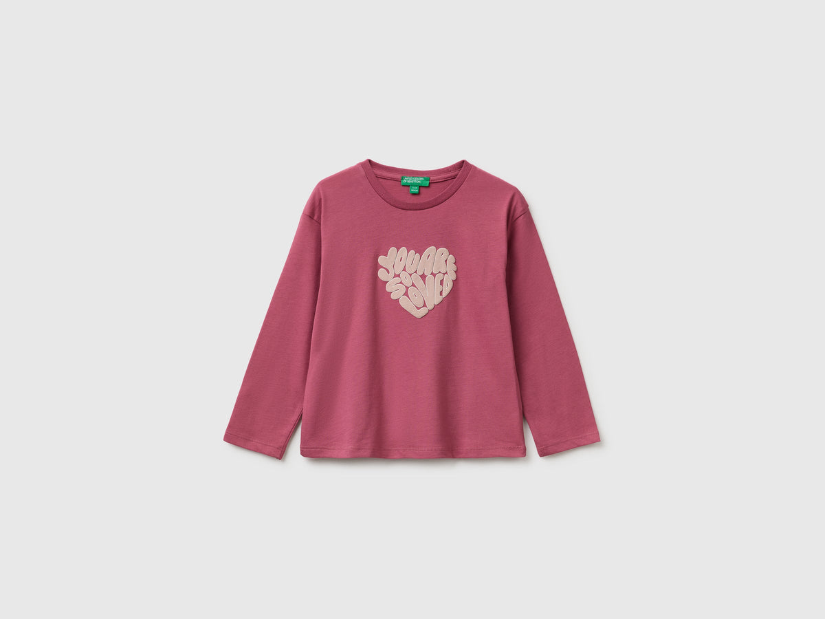 T-shirt 100% cotone bio con stampa