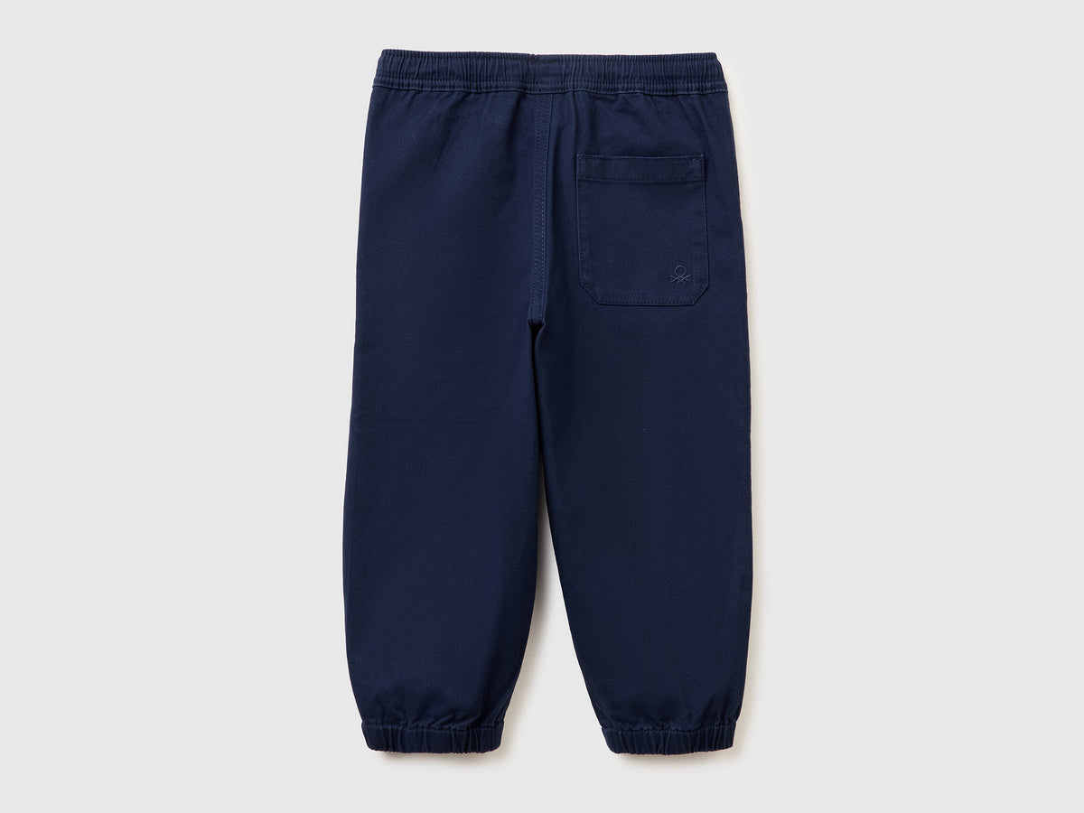 Joggers in cotone stretch