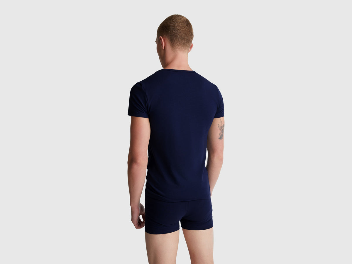 T-shirt in cotone stretch