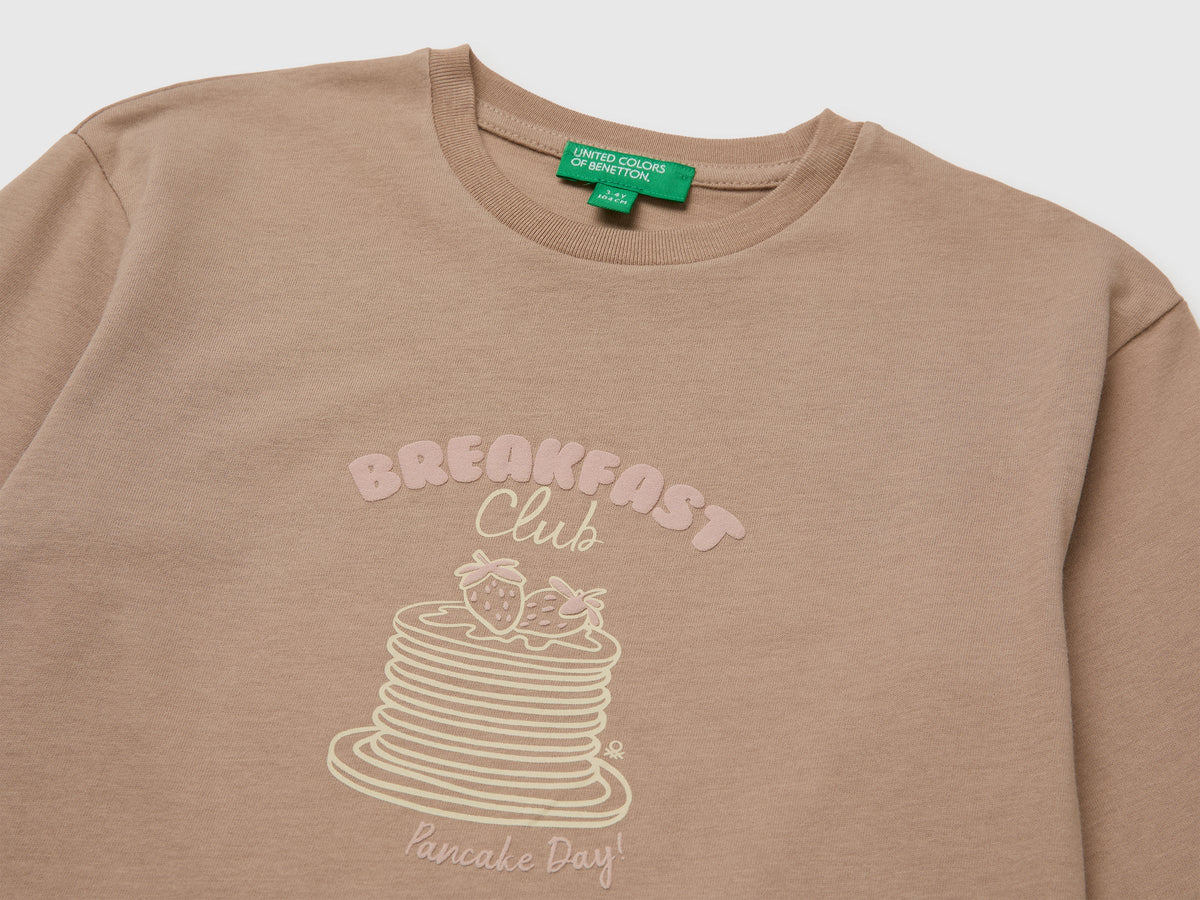 T-shirt 100% cotone bio con stampa