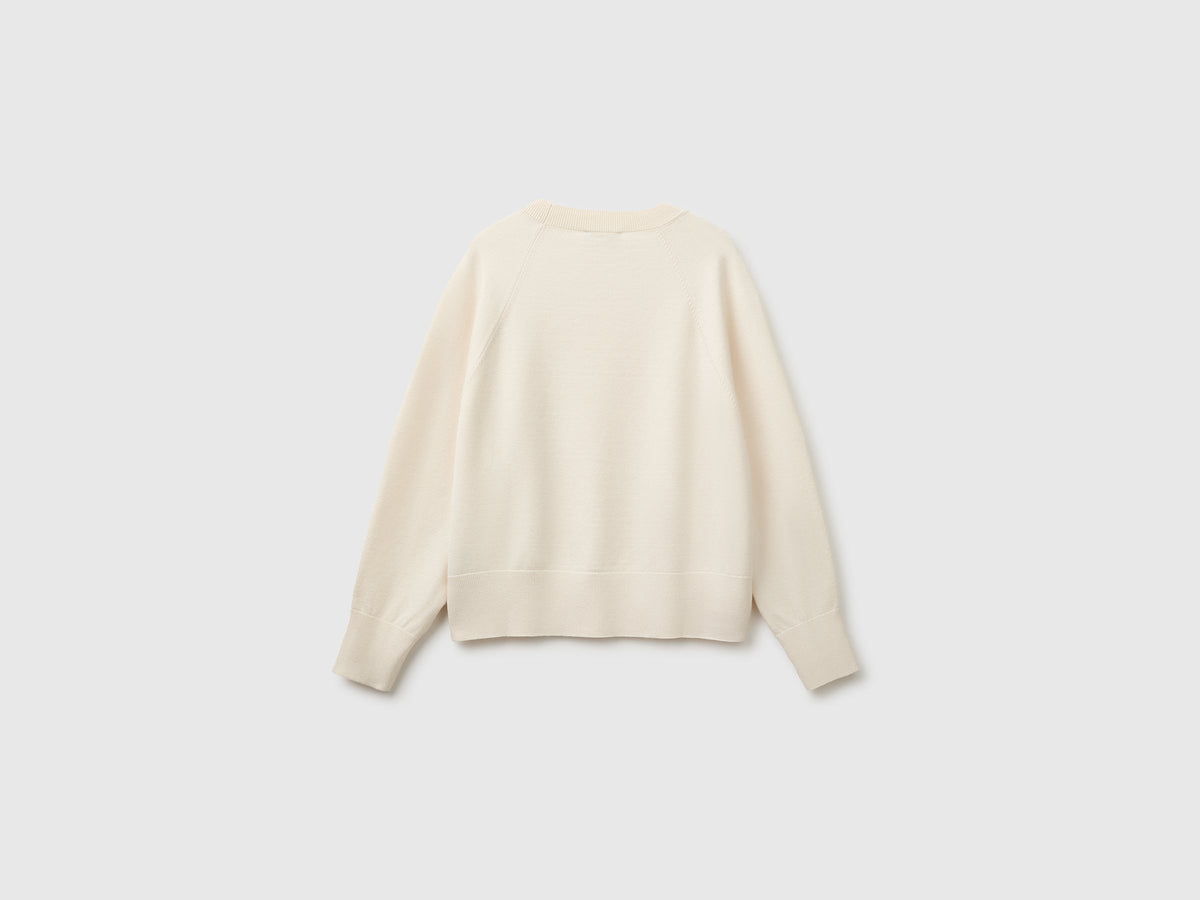 Maglia con manica a palloncino