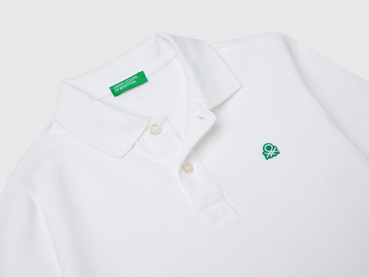 Polo manica lunga cotone