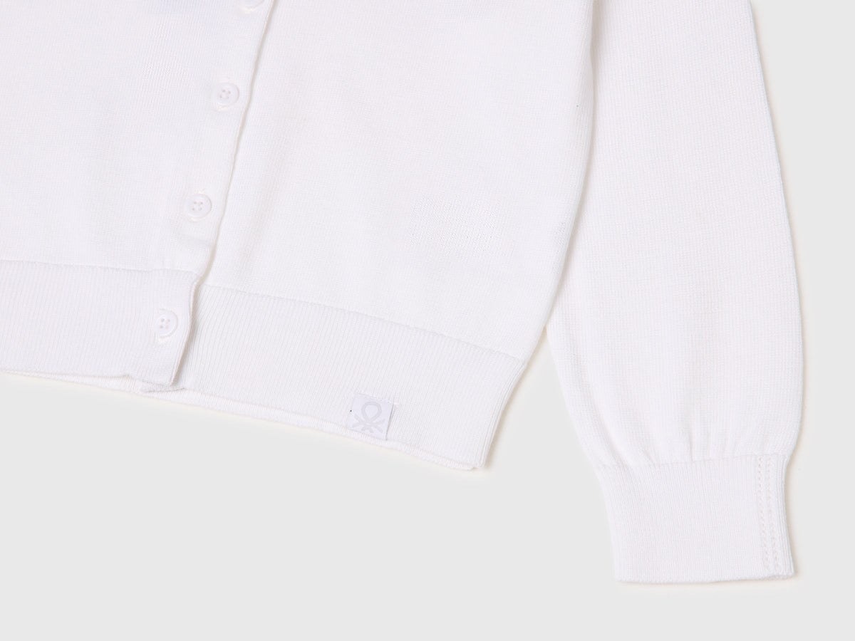 Cardigan in misto cotone e Modal