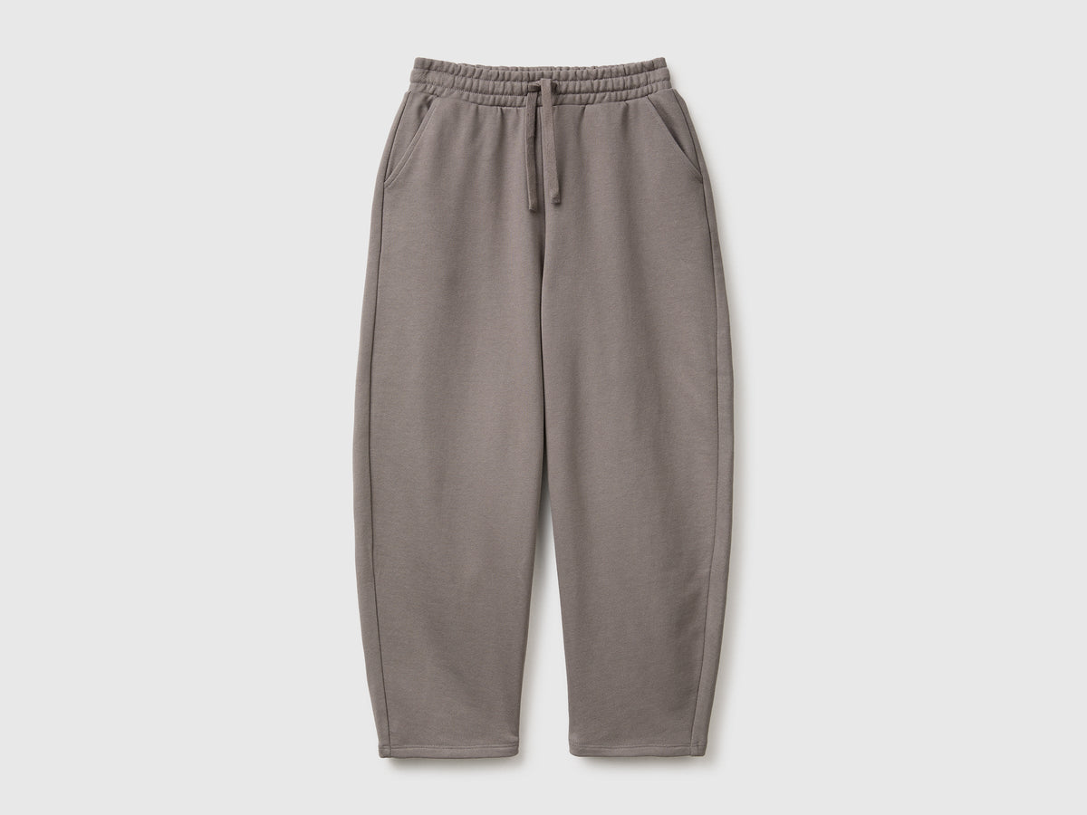 Joggers barrel fit in felpa