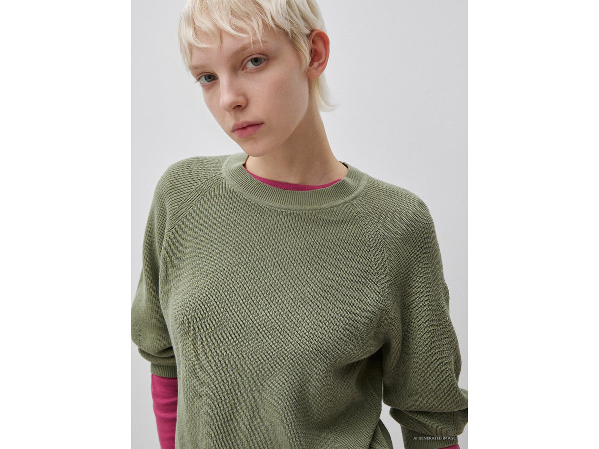 Maglia con maniche a palloncino