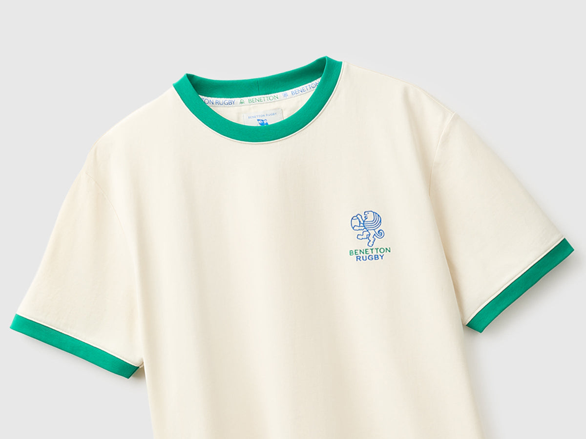 T-shirt Benetton Rugby 100% cotone