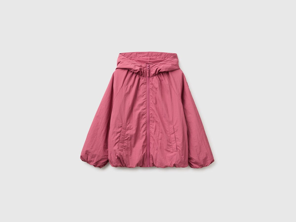 Giacca in nylon over fit