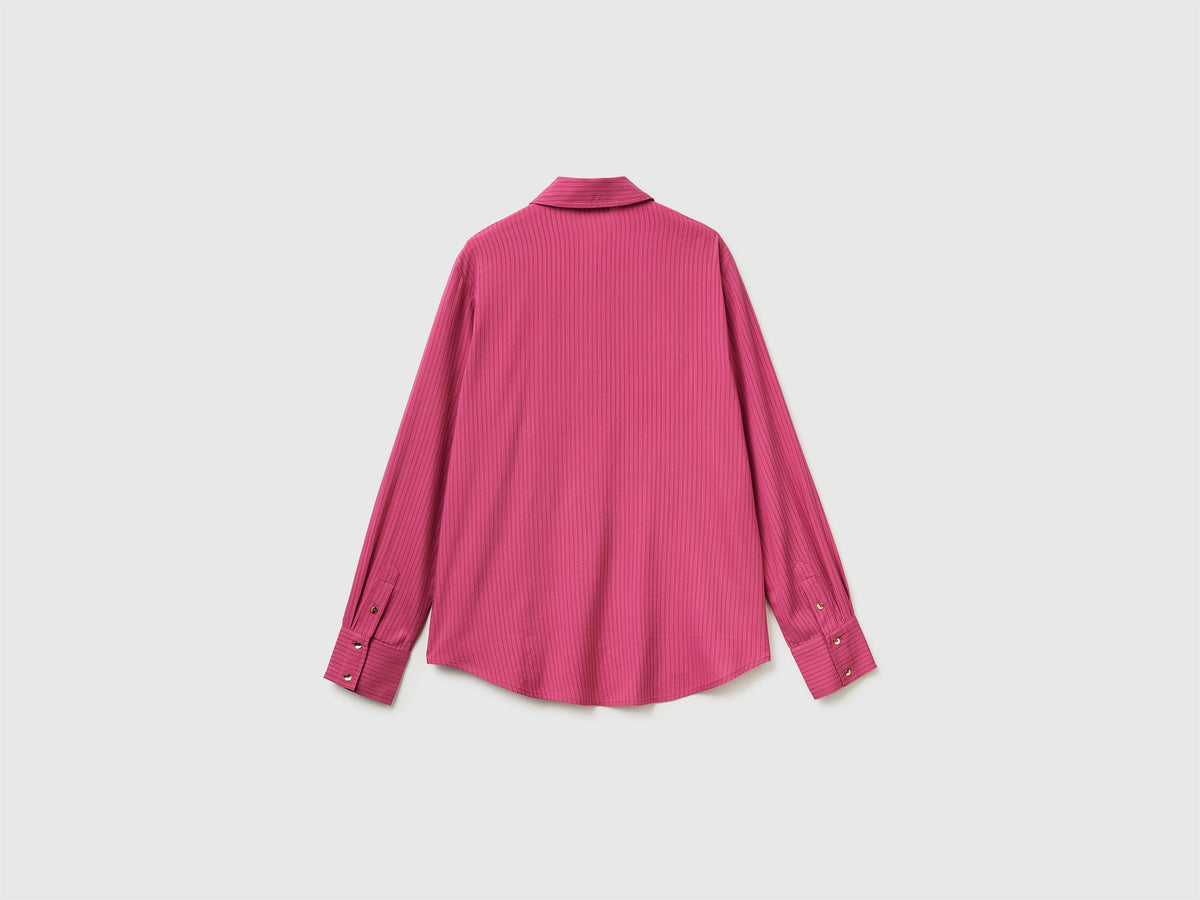 Camicia fluida a righe