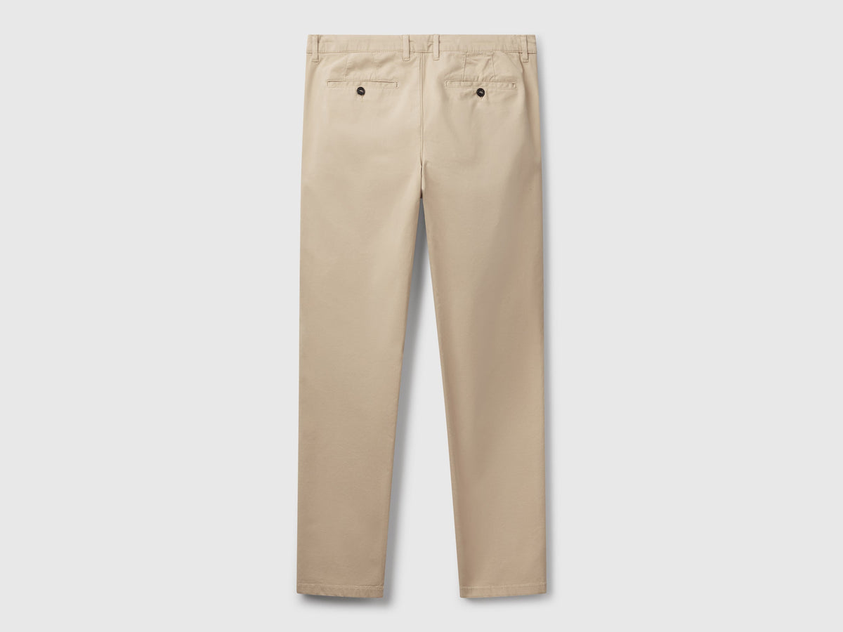 Chino slim fit beige
