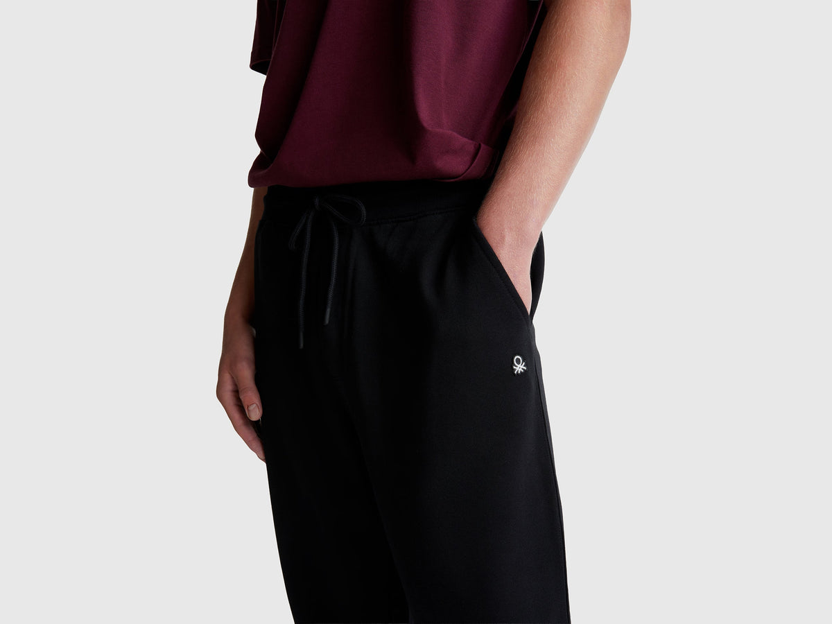 Joggers in felpa di cotone