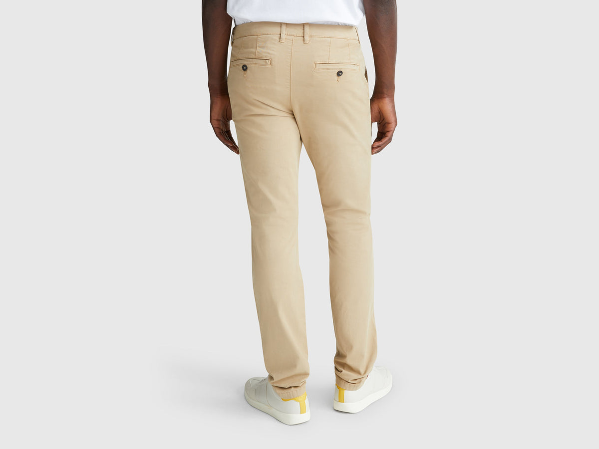 Chino slim fit in cotone