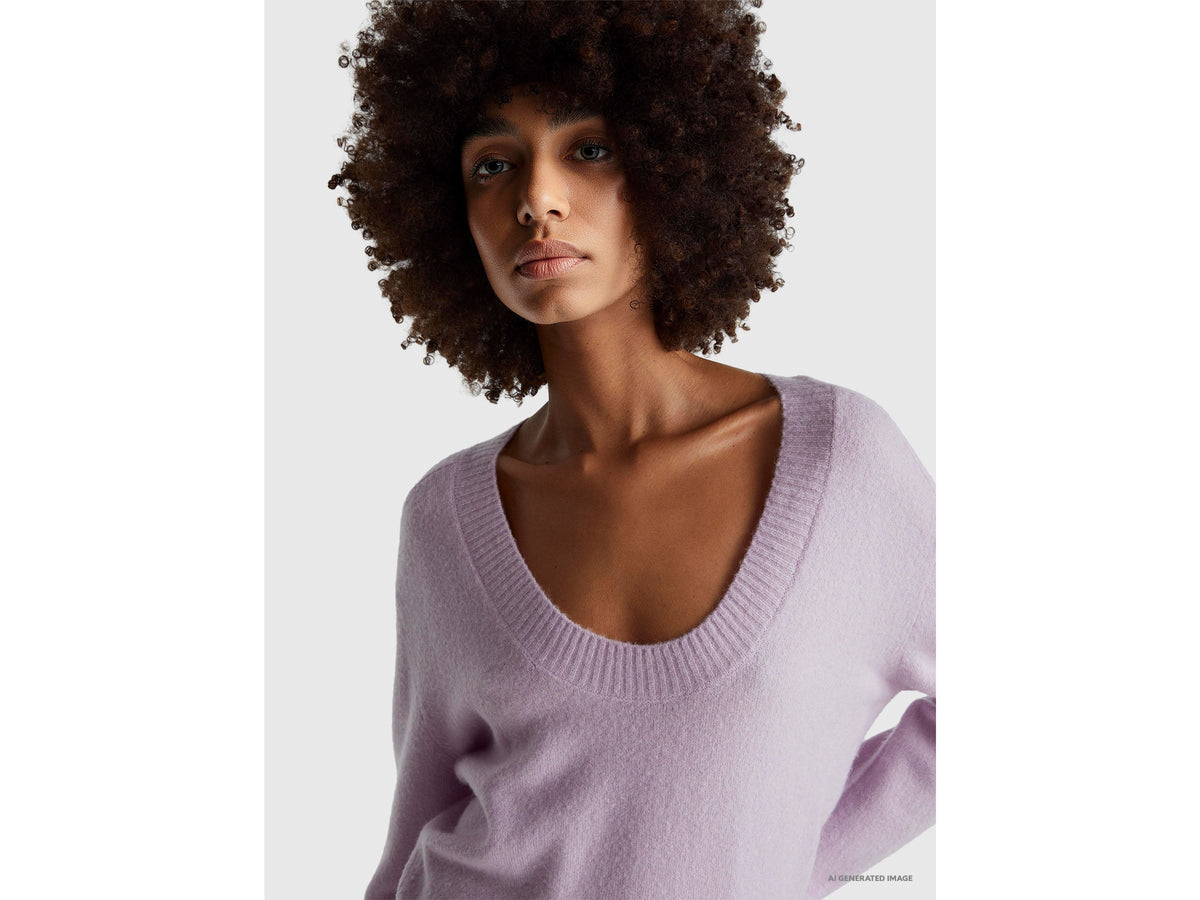 Caldo maglione over fit