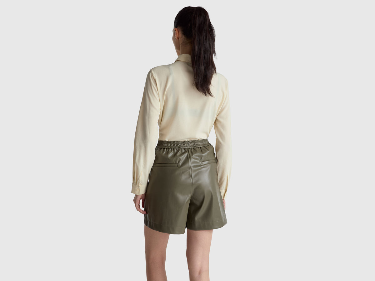 Camicia in crêpe