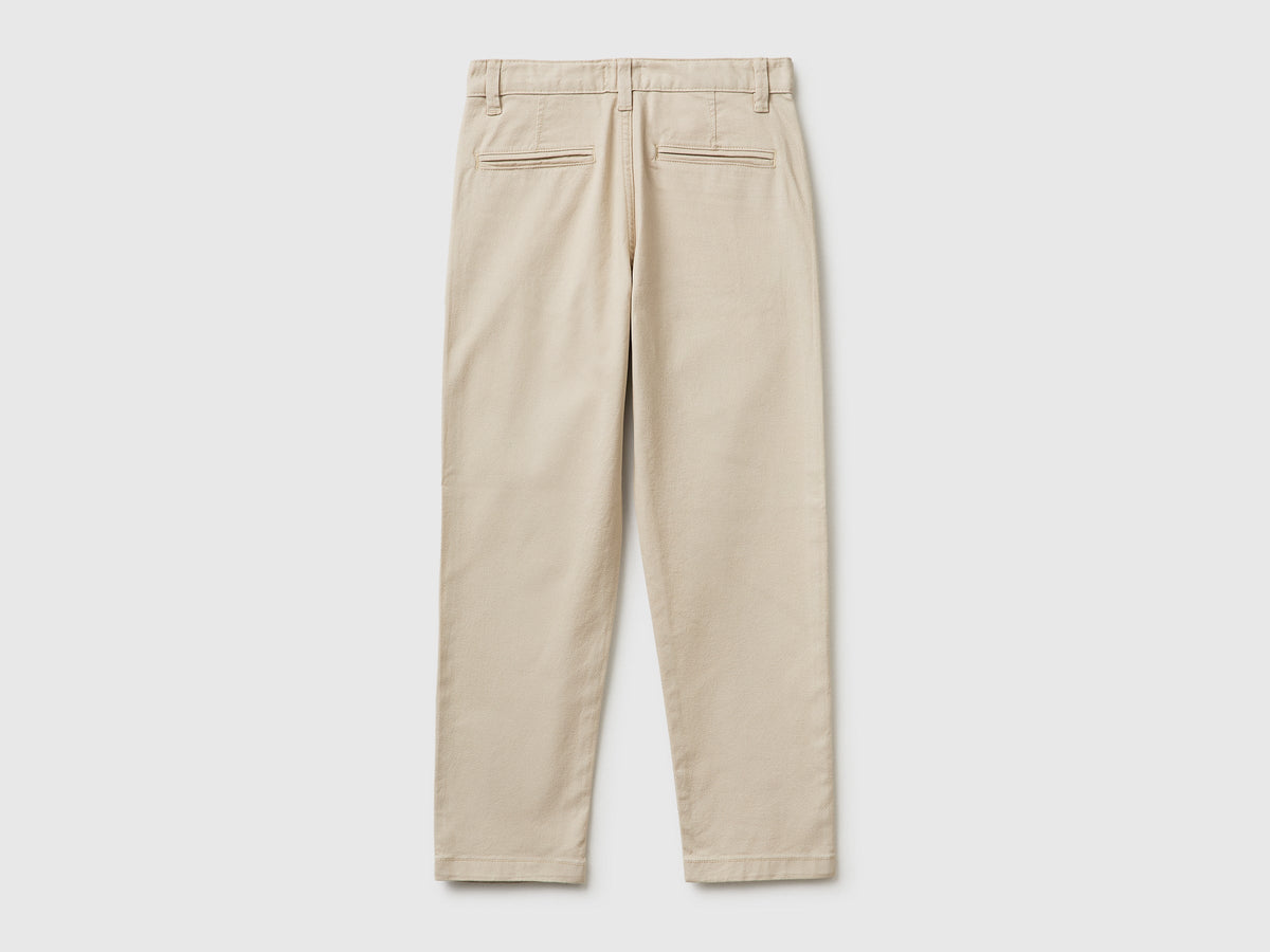 Chino slim fit in cotone stretch
