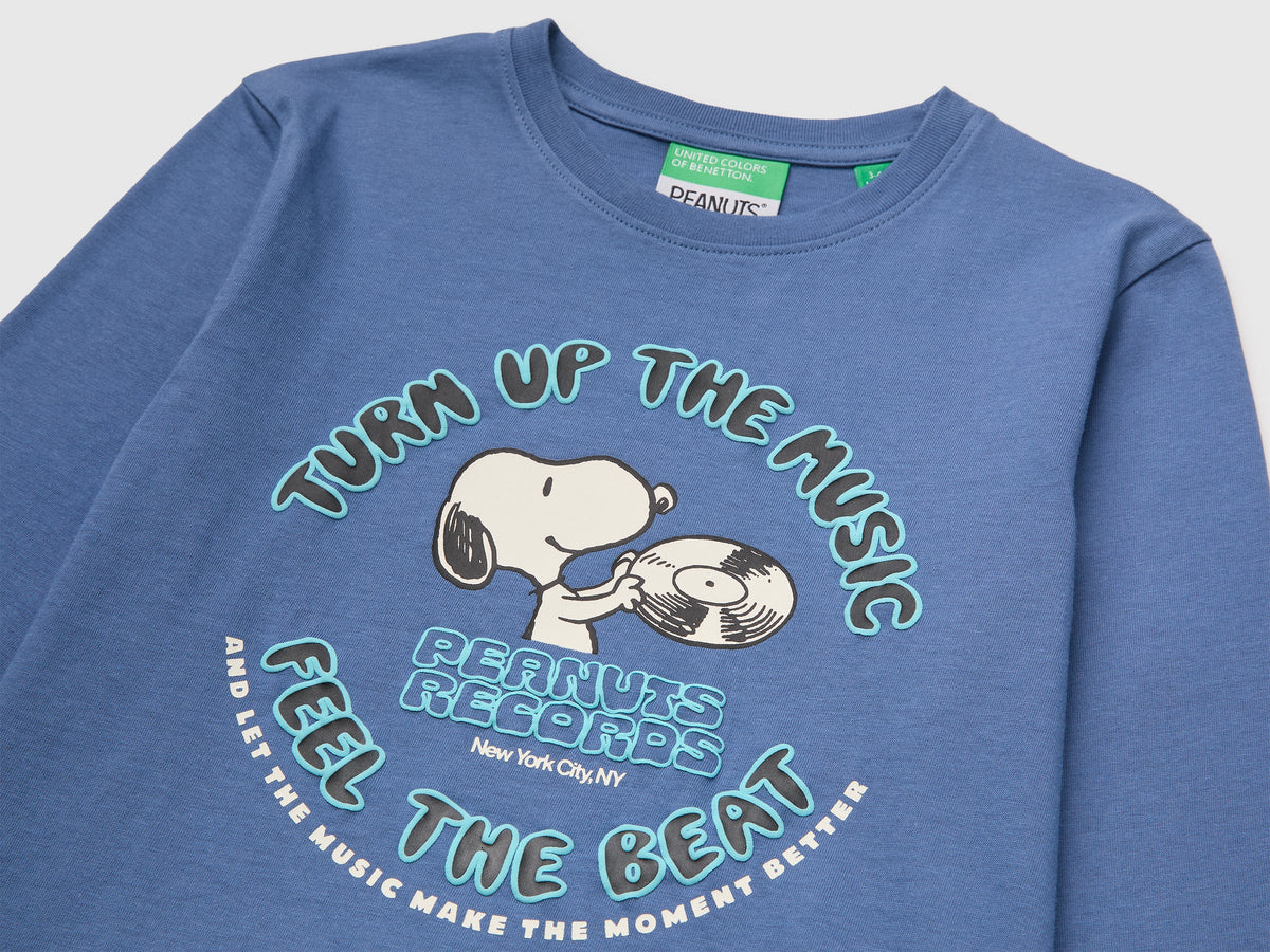 T-shirt con stampa effetto rigonfio ©Peanuts
