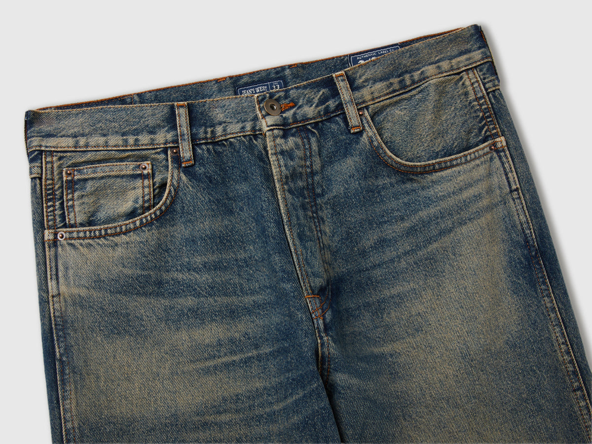 Jeans lavaggio vintage relaxed fit