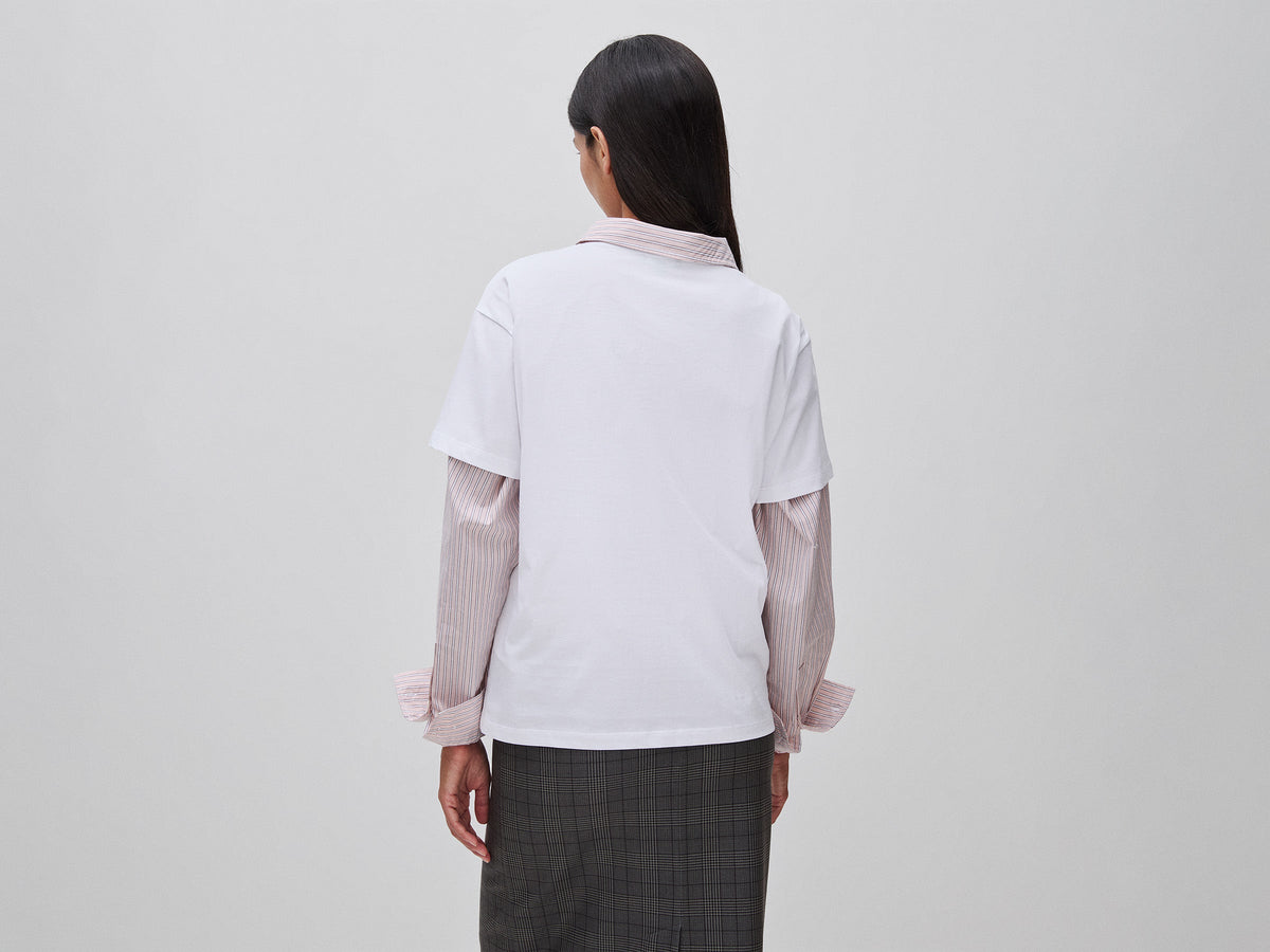 T-shirt over fit con stampa