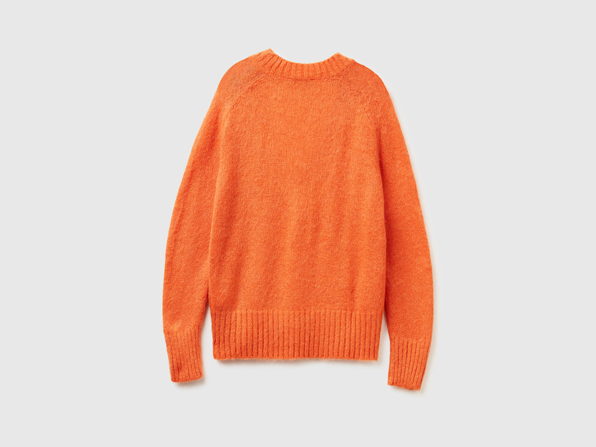 Calda maglia in misto mohair