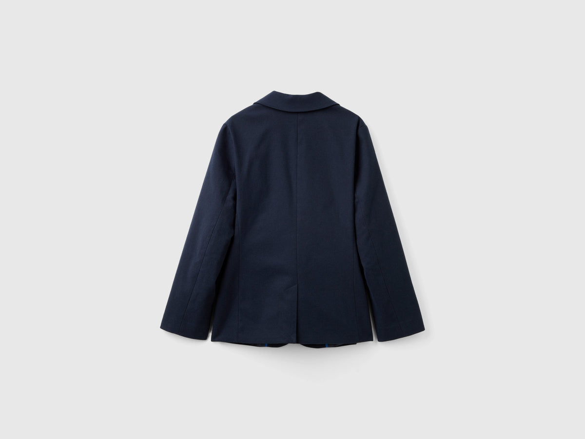 Blazer in flanella