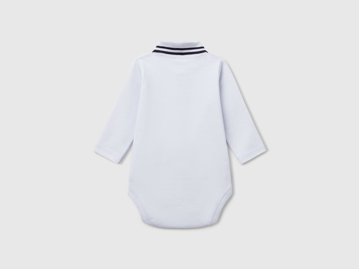 Body a polo in cotone
