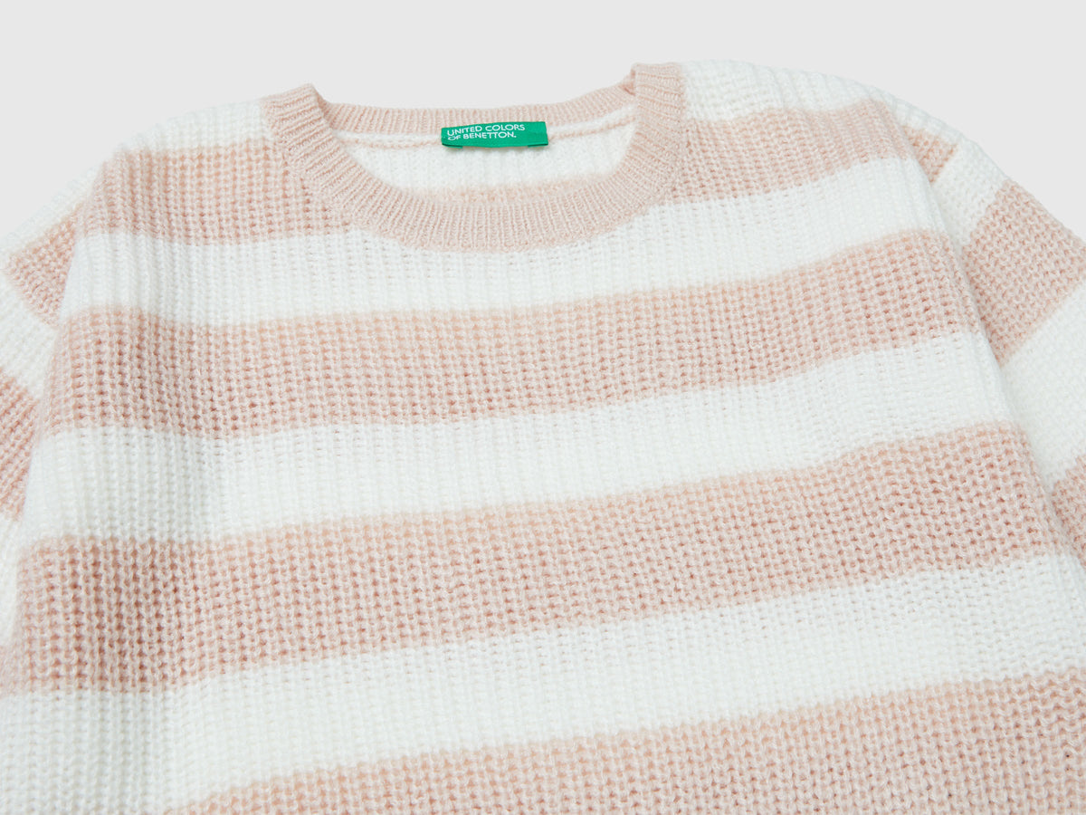 Maglione a righe
