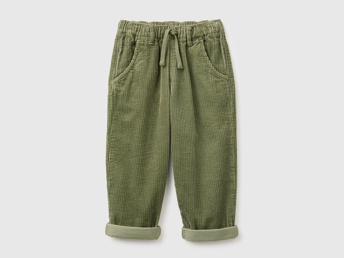 Pantaloni in velluto a costine