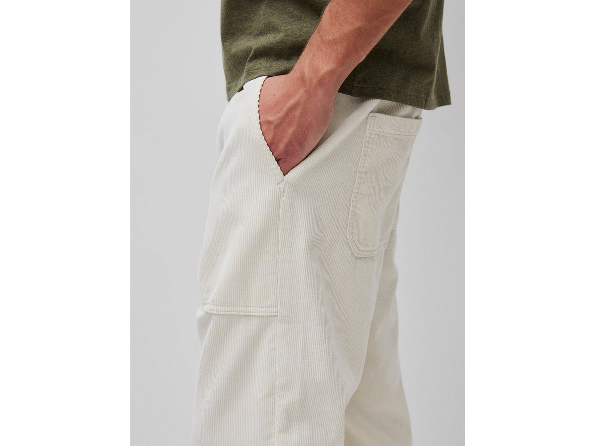 Joggers cropped in velluto