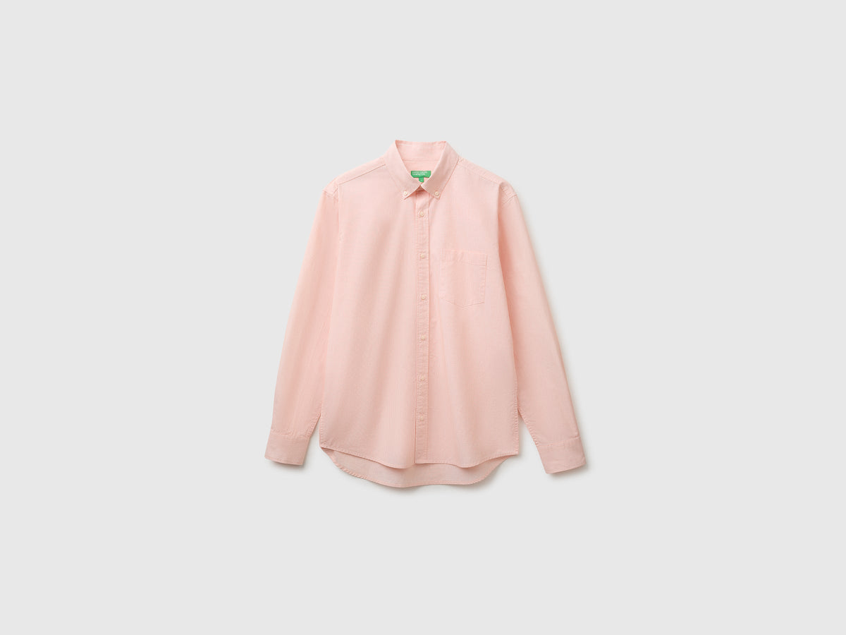 Camicia regular fit a righe