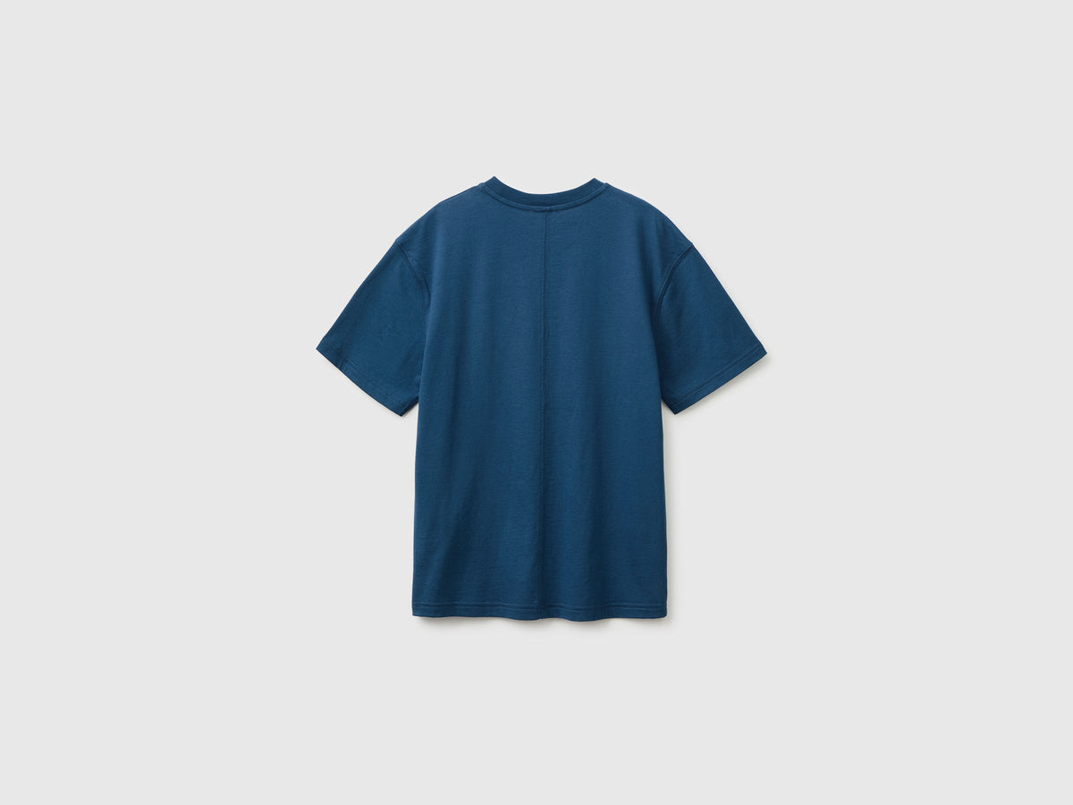 T-shirt over fit con taschino
