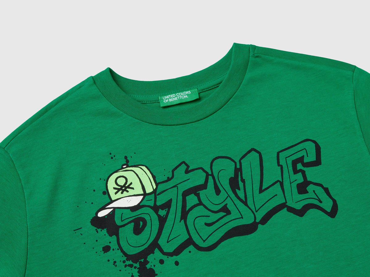 T-shirt manica lunga in cotone bio