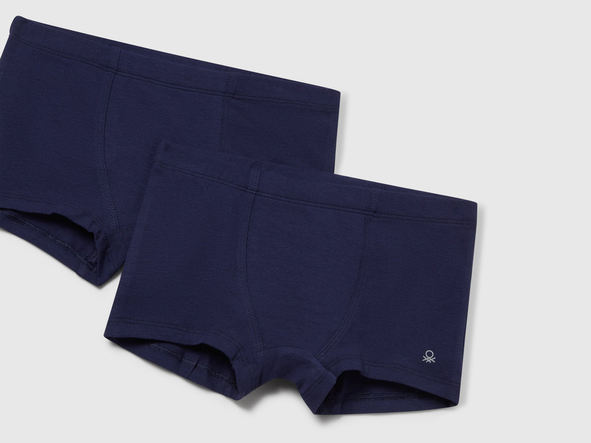 Due boxer in cotone elasticizzato