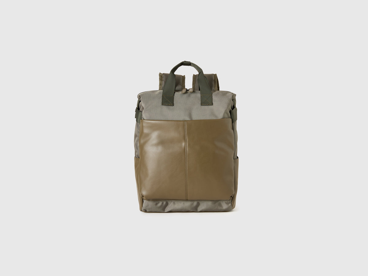 Borsa zaino con tasconi
