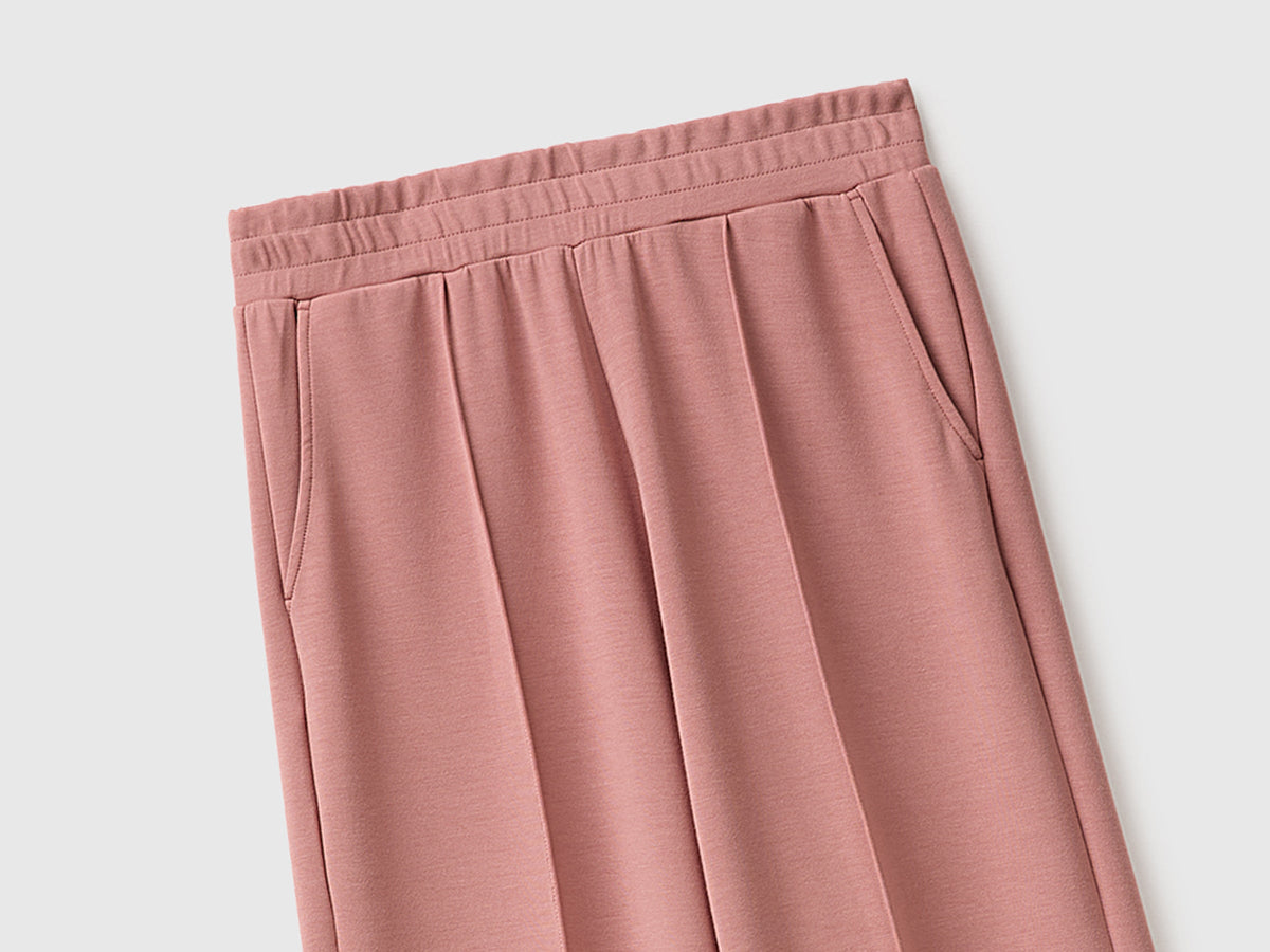 Pantaloni fluidi comfort fit