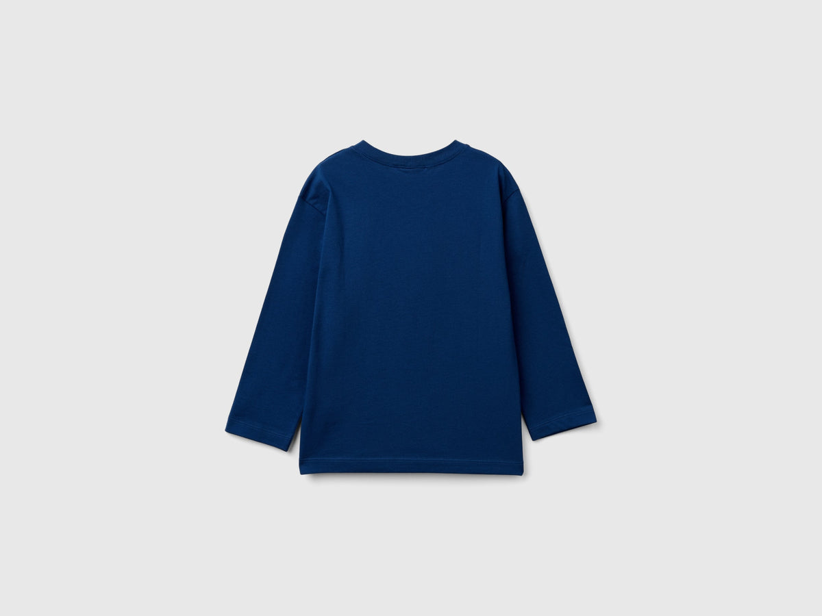 T-shirt con stampa in cotone