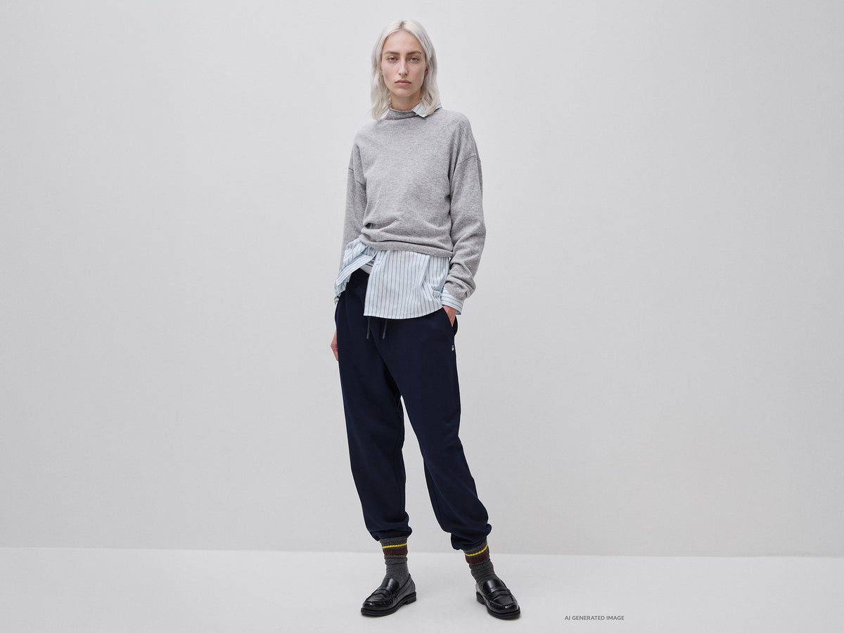 Maglia morbida in misto lana e cashmere