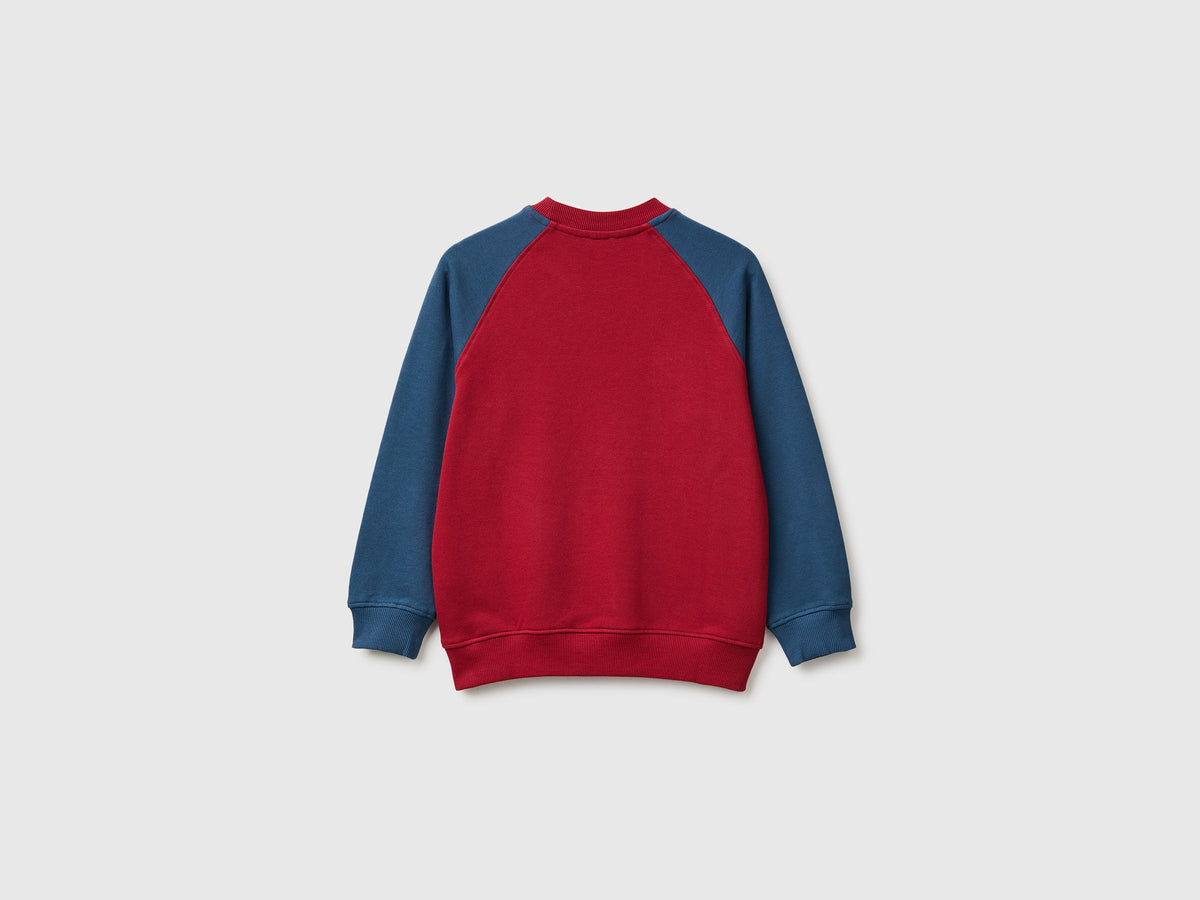 Felpa chiusa 100% cotone