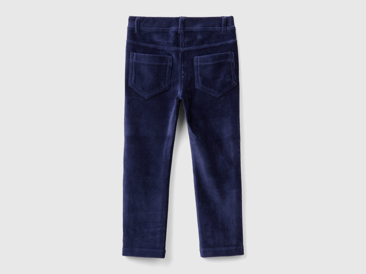 Pantaloni in ciniglia a costine
