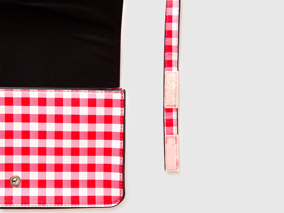 Borsa a tracolla vichy