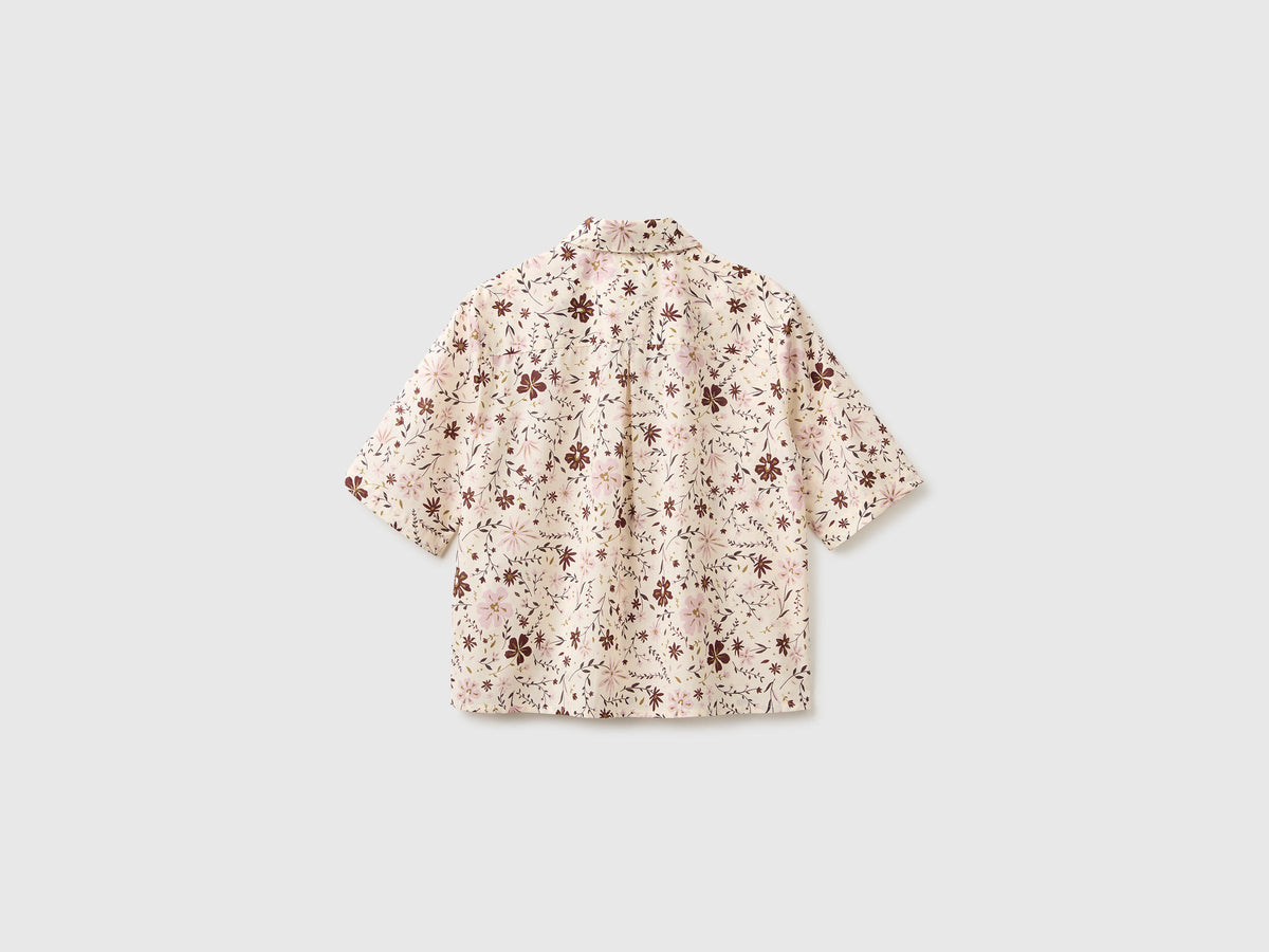 Camicia fantasia a manica corta