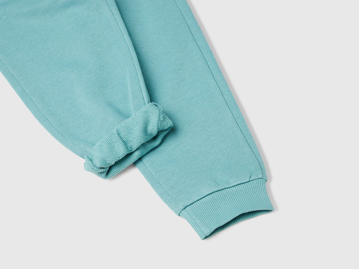 Pantaloni in cotone con logo