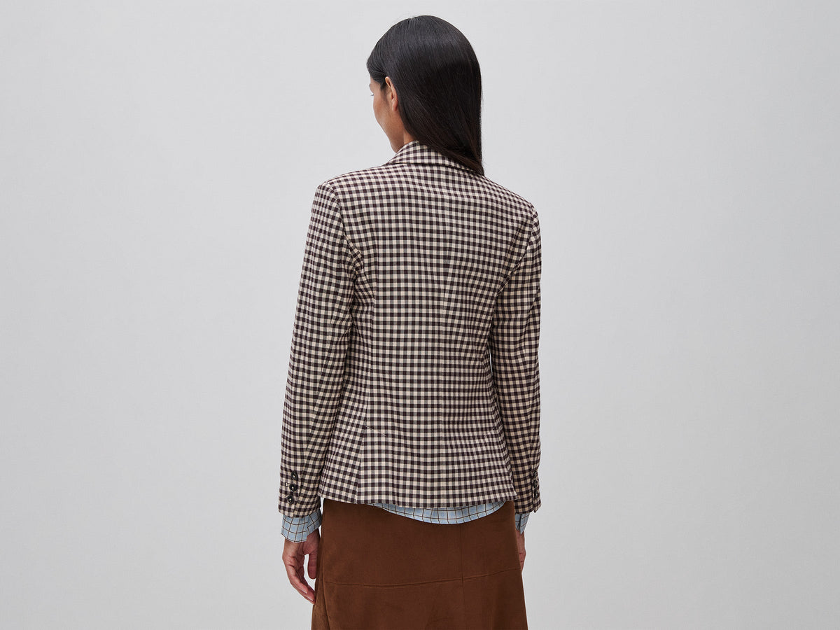 Blazer a quadretti vichy