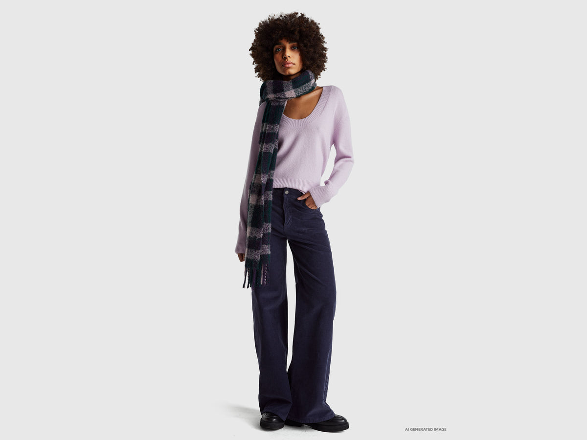 Caldo maglione over fit
