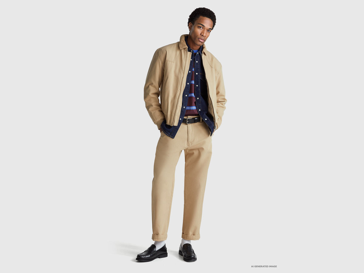 Pantaloni in puro cotone
