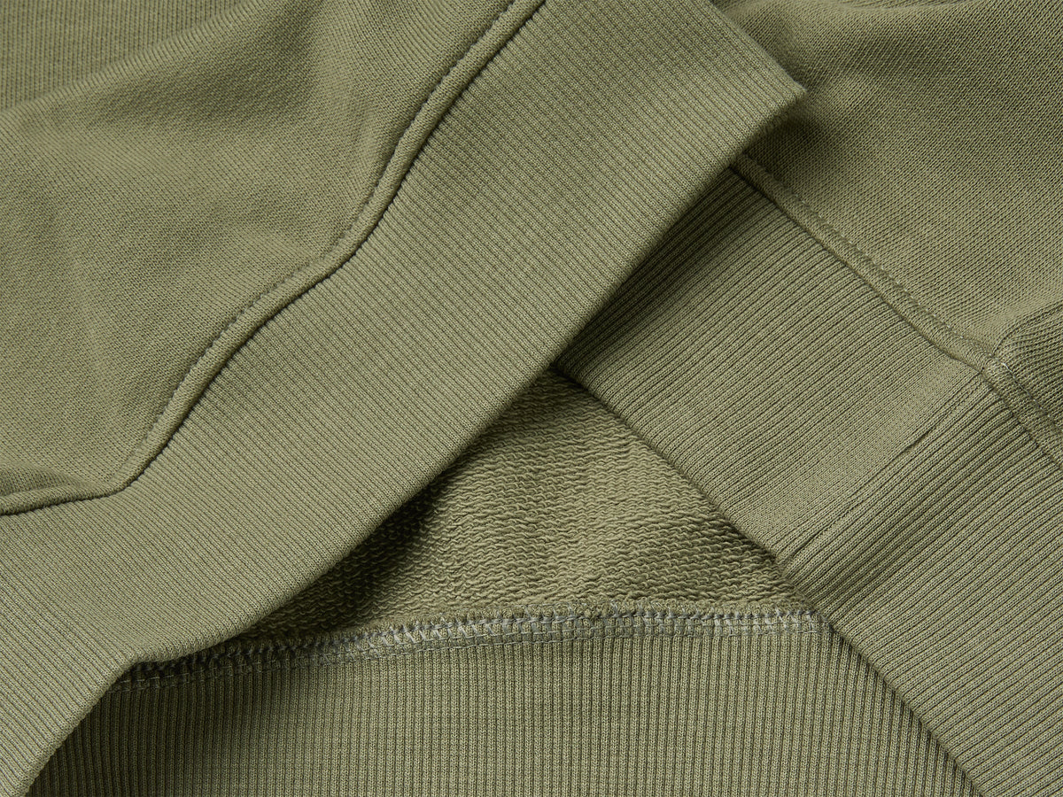 Felpa chiusa 100% cotone